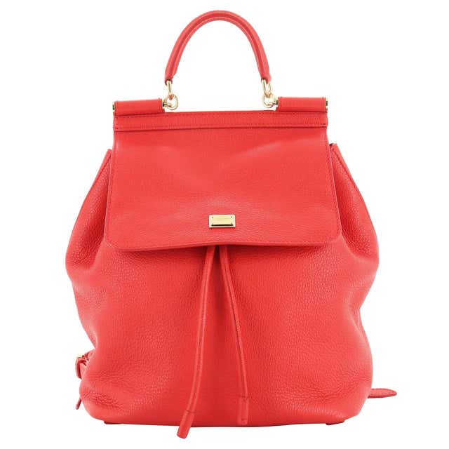 Dolce and Gabbana Miss Sicily Backpack Leather Mini at 1stDibs | dolce ...
