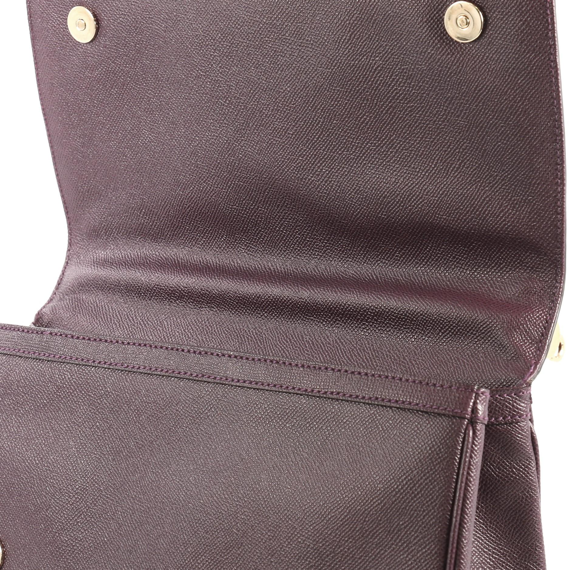 Dolce & Gabbana Miss Sicily Bag Leather Medium 1