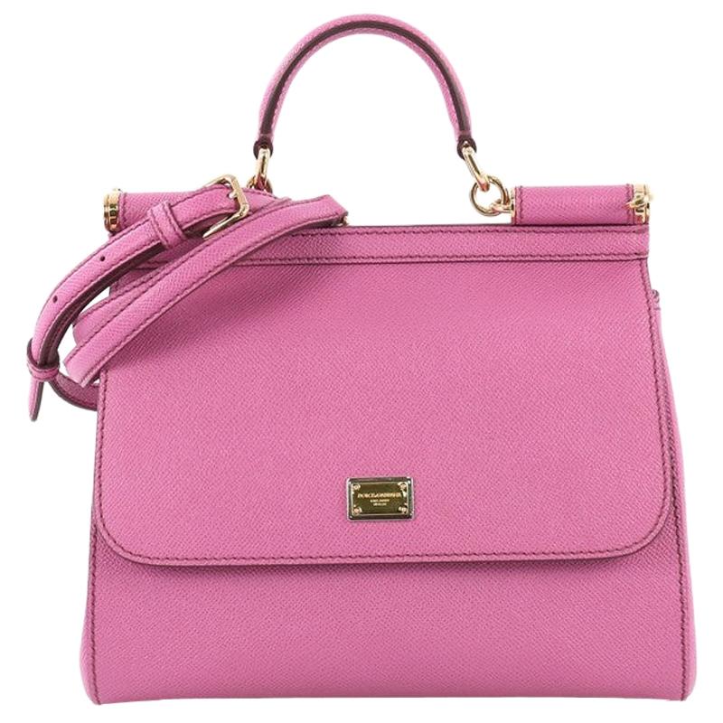 Dolce & Gabbana Miss Sicily Bag Leather Medium