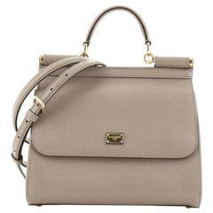 Dolce 
Gabbana Miss Sicily Bag Leather Medium