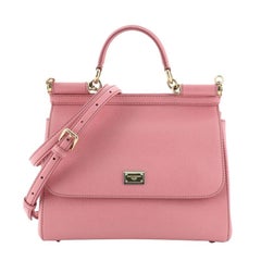 Dolce 
Gabbana Miss Sicily Bag Leather Medium