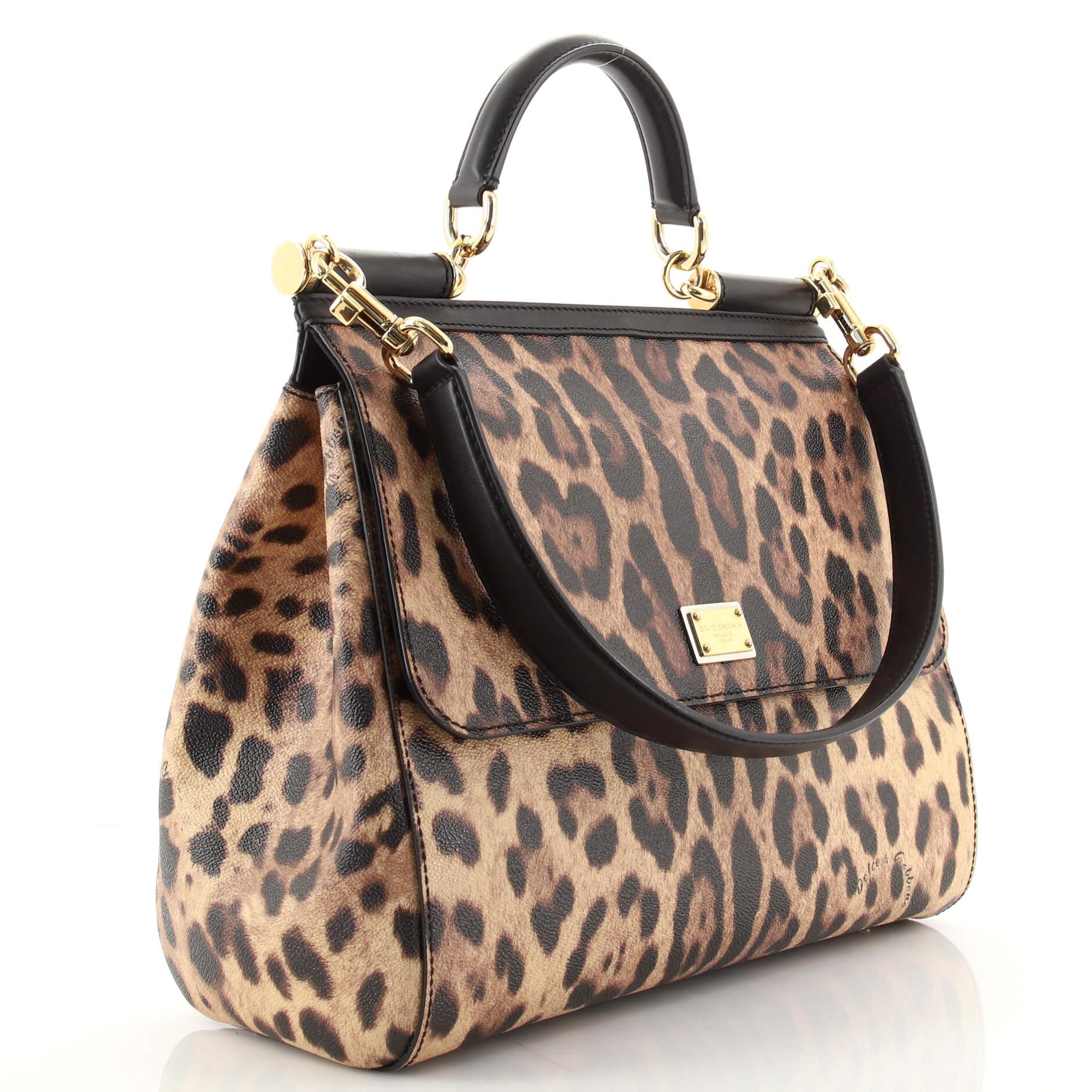leopard purse