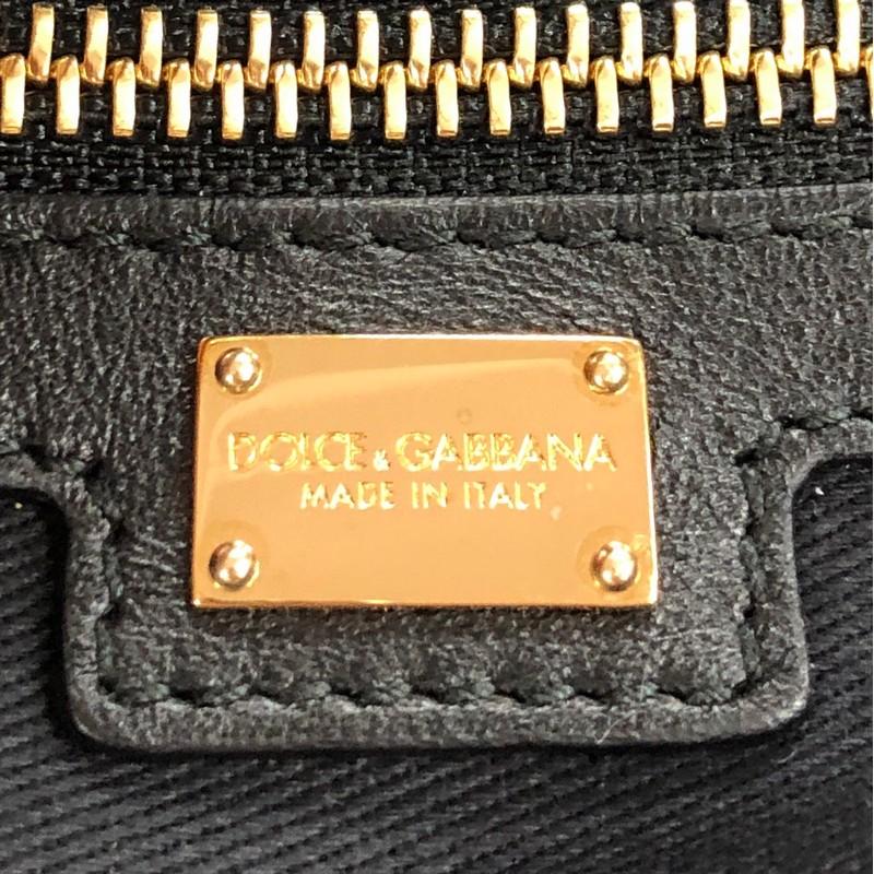 Dolce & Gabbana Miss Sicily Bag Leopard Print Leather Large 2