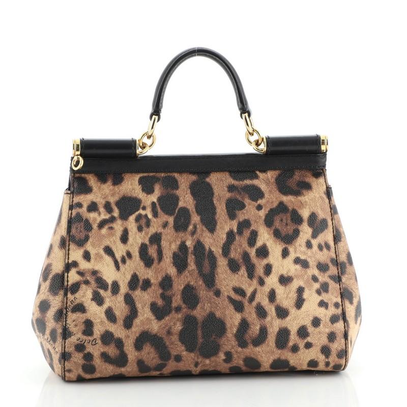 dolce gabbana miss sicily leopard bag