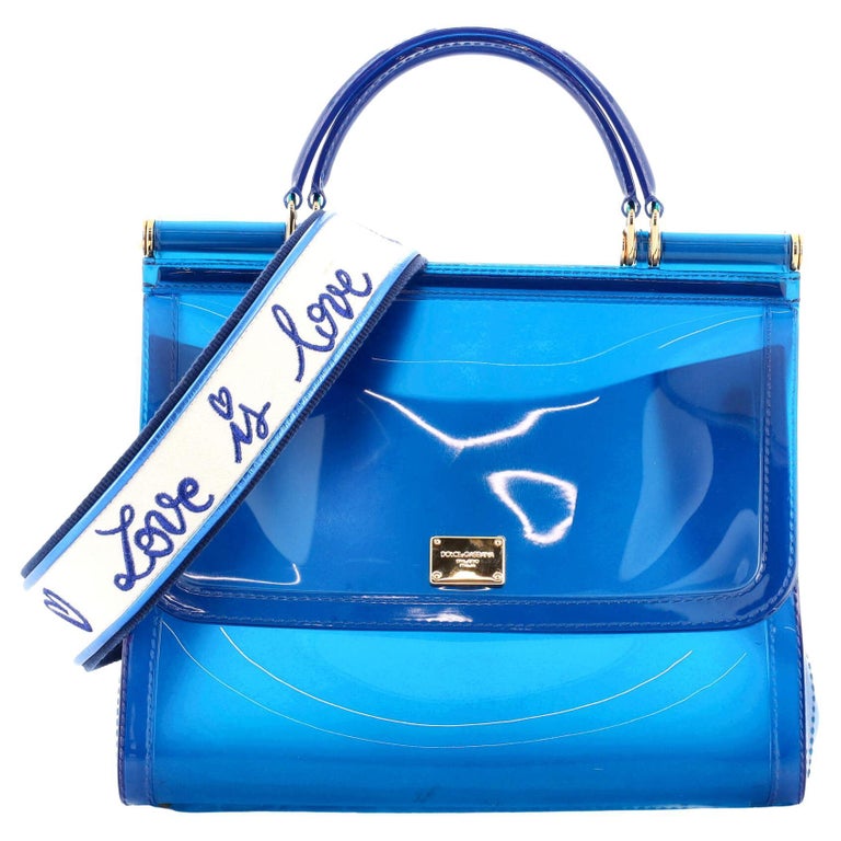 Dolce and Gabbana Miss Sicily Bag PVC Medium at 1stDibs