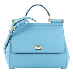 Dolce & Gabbana Miss Sicily Handbag Leather Medium