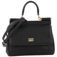 Dolce & Gabbana Miss Sicily Handbag Leather Small