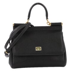 Dolce & Gabbana Miss Sicily Handbag Leather Small