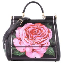 Dolce 
Gabbana Miss Sicily Handbag Printed Leather Medium