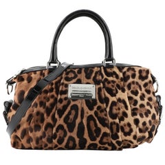 Dolce 
Gabbana Miss Urbanette Satchel Printed Calf Hair Medium