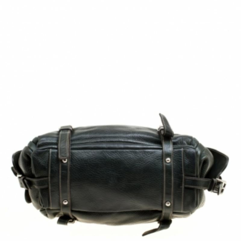 Sac hobo Miss Forever Dolce & Gabbana en cuir vert mousse en vente 5