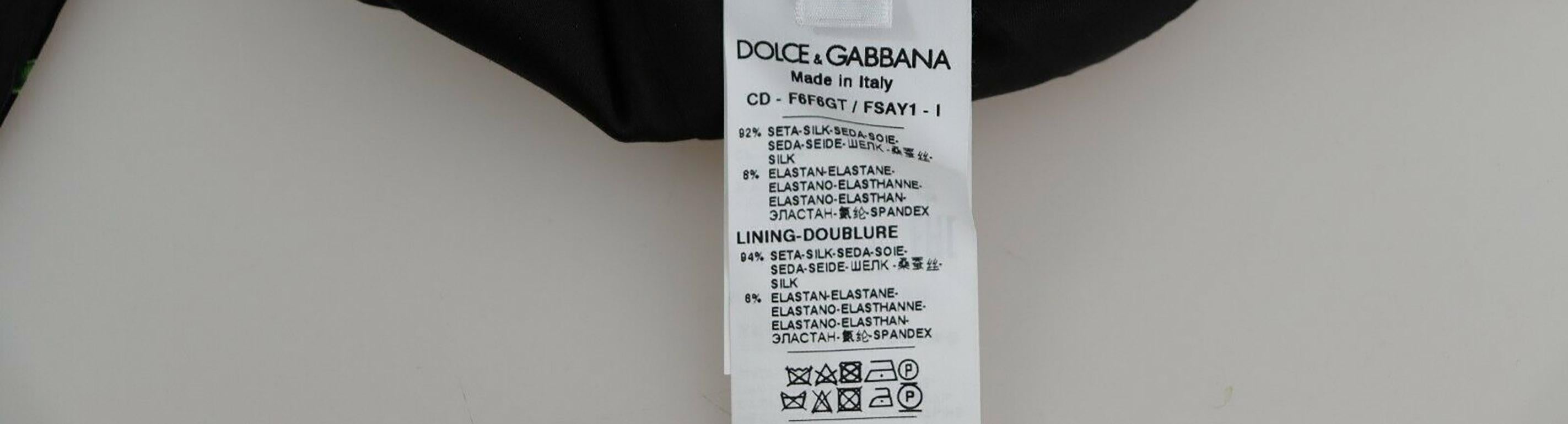 Dolce & Gabbana Multicolor Black Red Silk Rose Sleeveless Sheath Dress Flowers 4
