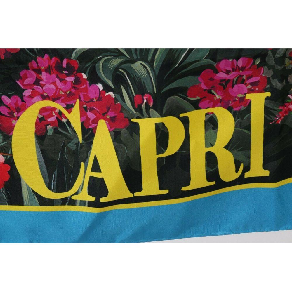 Women's Dolce & Gabbana Multicolor Capri Print Scarf
