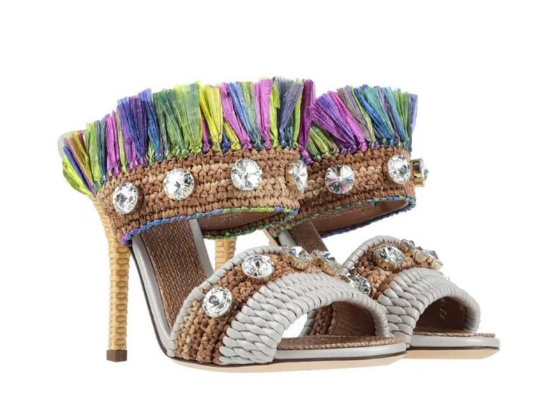 dolce and gabbana jungle heels