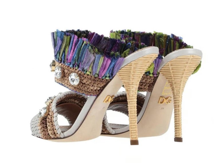 dolce and gabbana jungle heels
