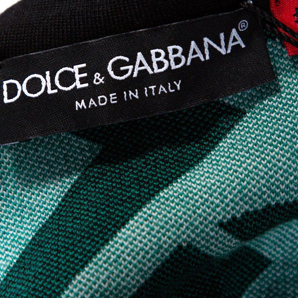 Dolce & Gabbana Multicolor DG Mania Print Wool Hooded Sweatshirt IT 42 In New Condition In Dubai, Al Qouz 2