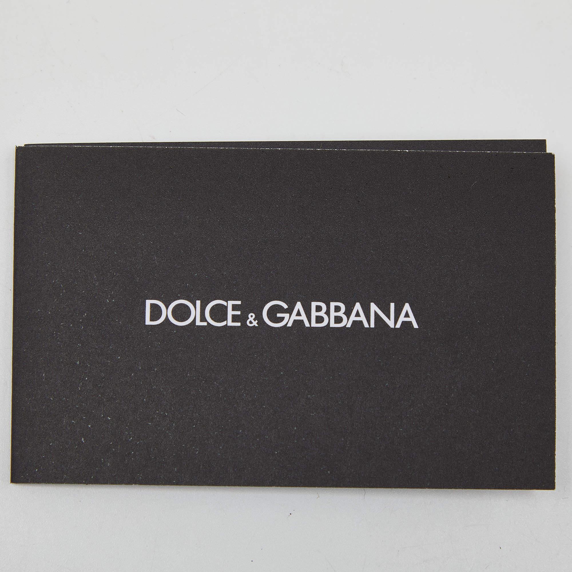 Dolce & Gabbana iPhone 6 Etui aus Leder mit mehrfarbigem Blumendruck und Leder im Angebot 5