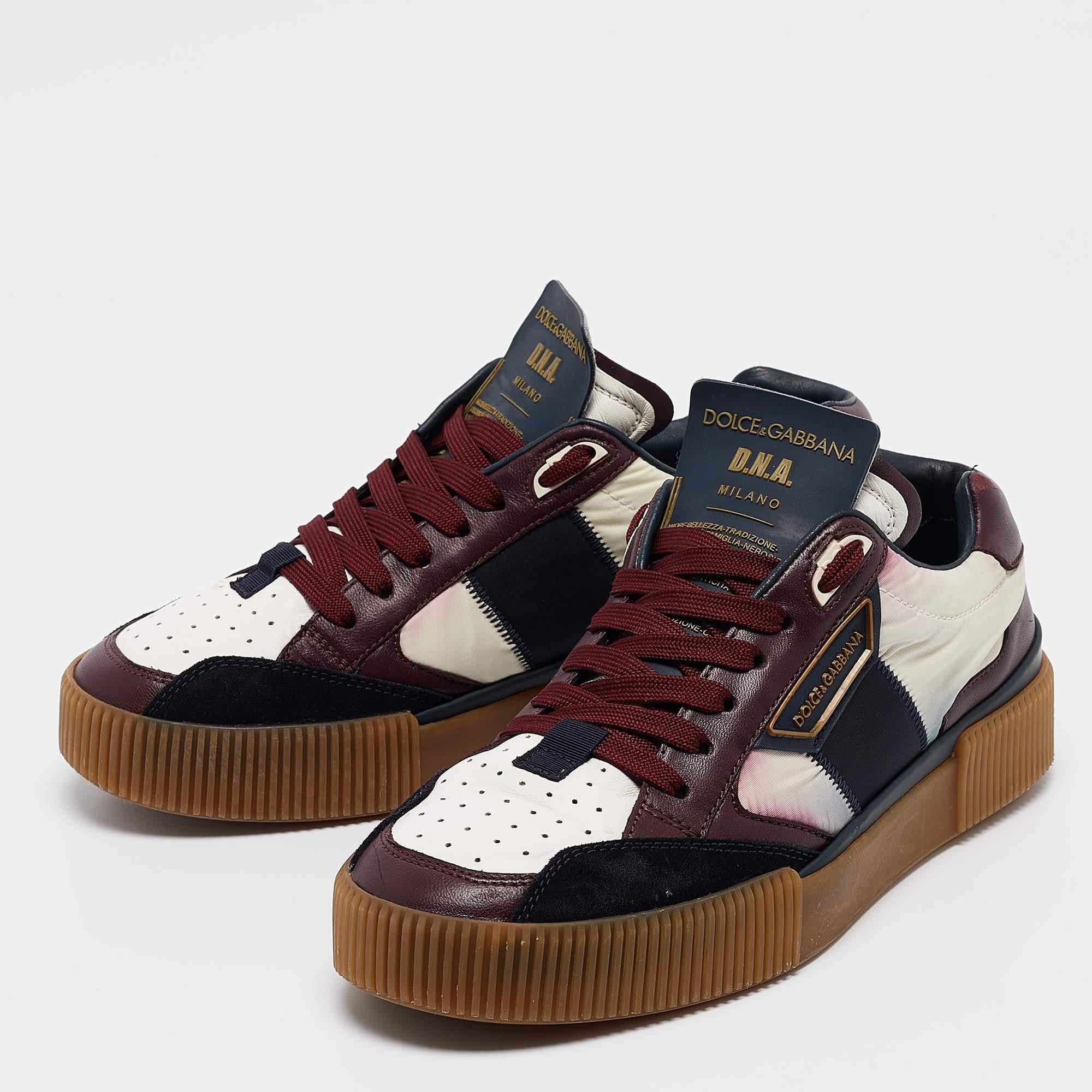 Add a statement appeal to your outfit with these sneakers. Made from premium materials  they feature lace up vamps and relaxing footbeds. The durable sole of this pair aims to provide you with everyday ease.