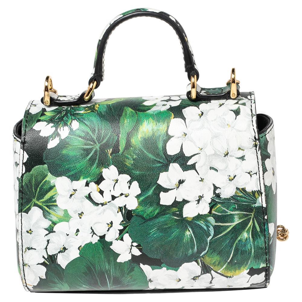 Dolce & Gabbana Multicolor Leather Embellished Chain Bag 1