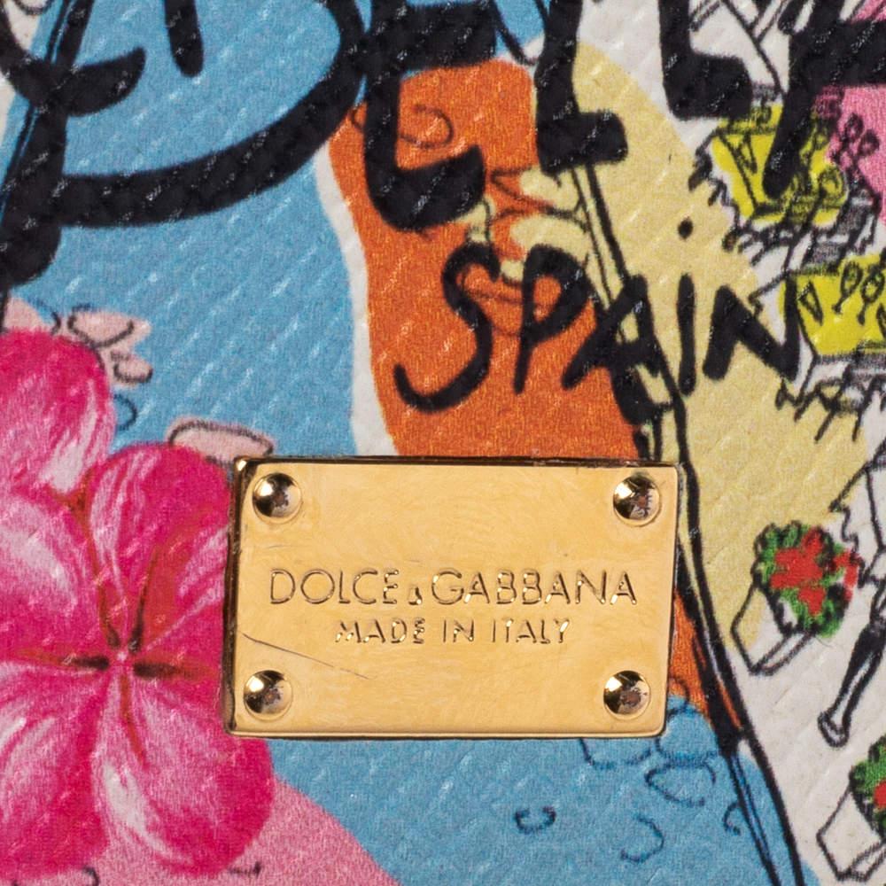 Dolce & Gabbana Multicolor Leather Marbella iPhone 6/6s Plus Cover 1