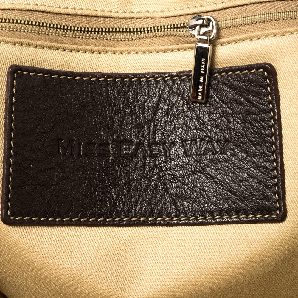Dolce & Gabbana Multicolor Leather Miss Easy Way Satchel 5