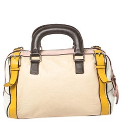 Dolce & Gabbana Multicolor Leather Miss Easy Way Satchel