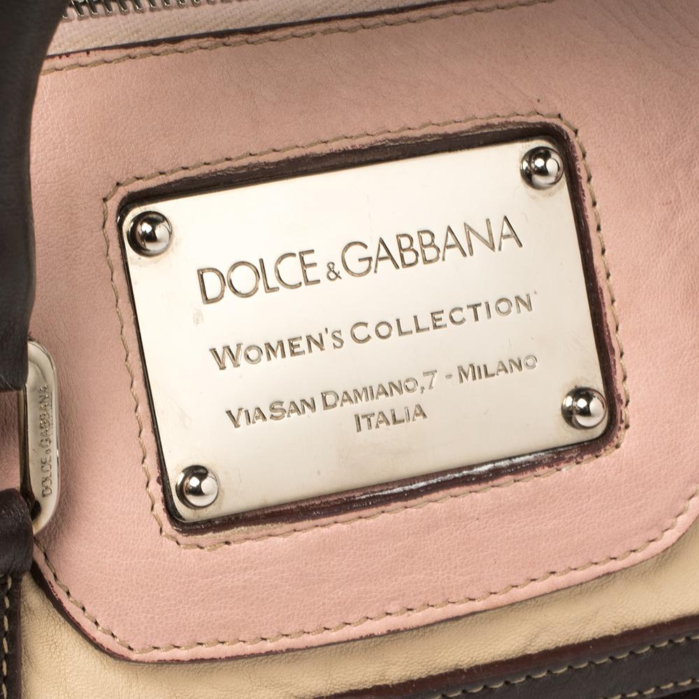 Dolce & Gabbana Multicolor Leather Miss Easy Way Satchel 1