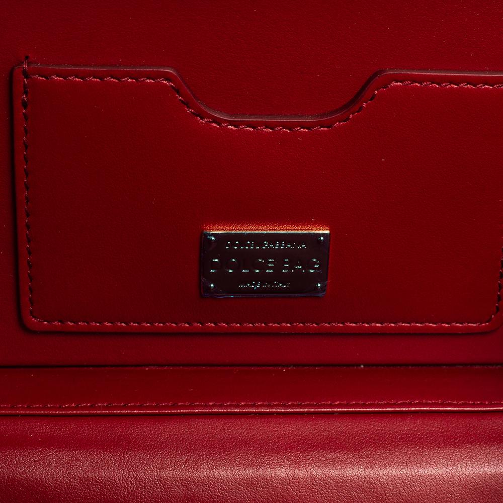 Dolce & Gabbana Multicolor Leather Queen Of Hearts Box Clutch 2