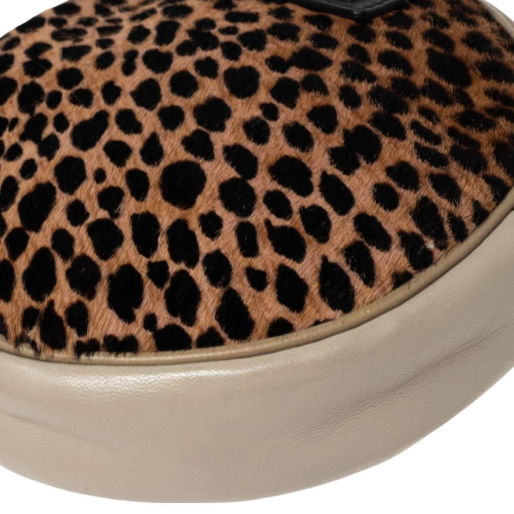 Dolce & Gabbana Multicolor/Leopard Print Calf Hair And Leather Shoulder Bag 1