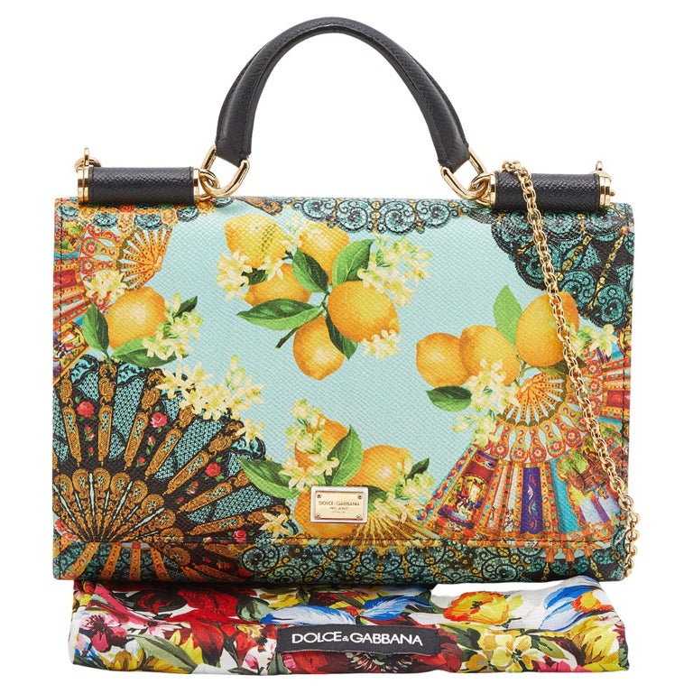 Dolce & Gabbana Small CAMOU Patchwork Sicily Bag