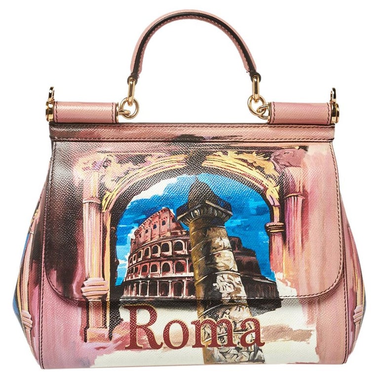 Sicily leather mini bag Dolce & Gabbana Multicolour in Leather