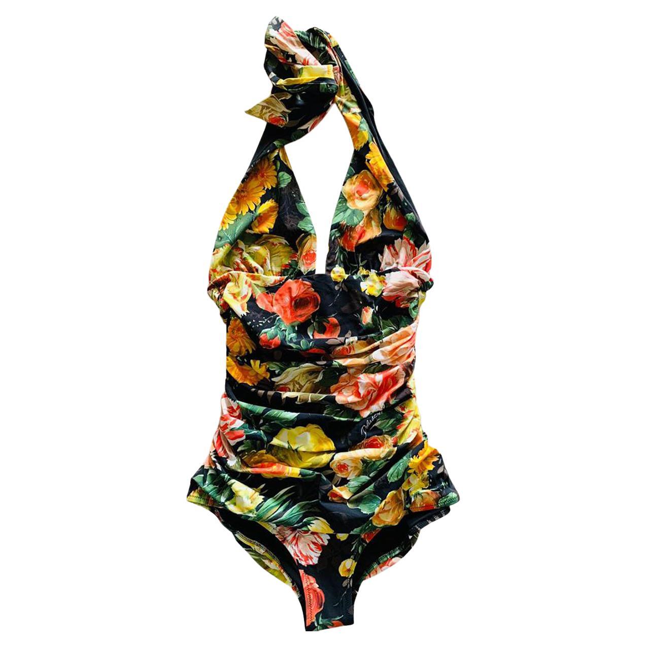 Dolce & Gabbana Black Card Deck Print Beachwear Swimshorts