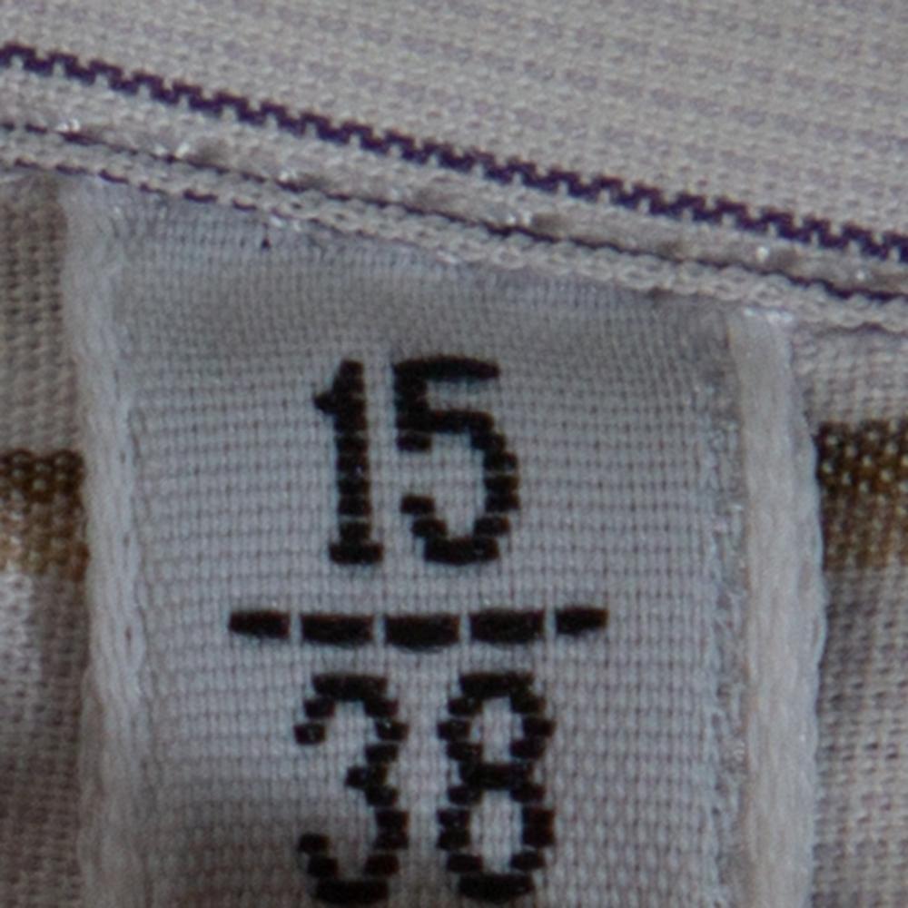 Dolce & Gabbana - Camicia in cotone a righe multicolore con bottoni sul davanti - S 1