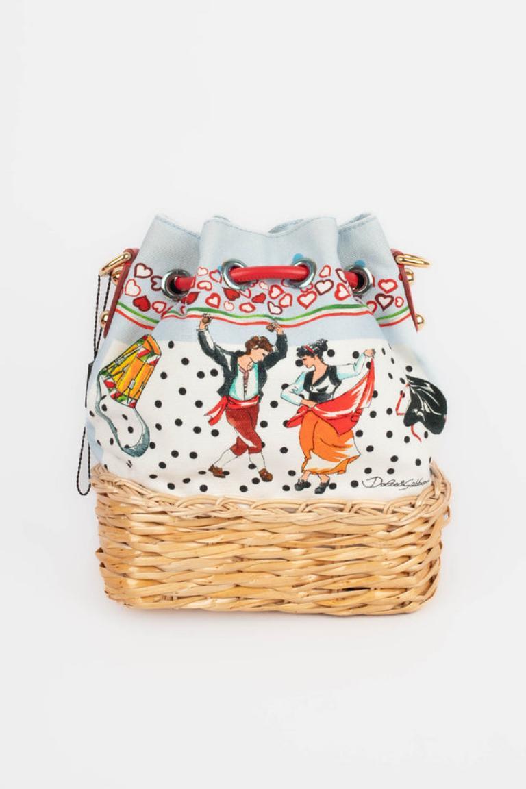 Dolce & Gabbana Multicolored Canvas Bag 6