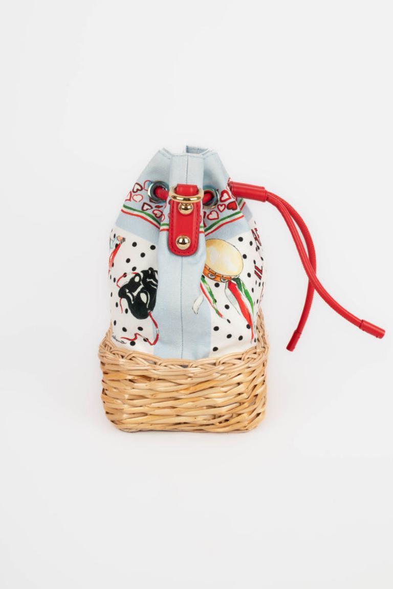 Dolce & Gabbana Multicolored Canvas Bag 1
