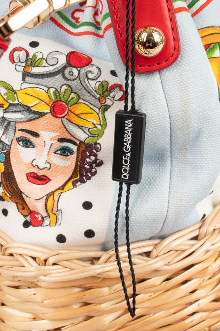 Dolce & Gabbana Multicolored Canvas Bag 2