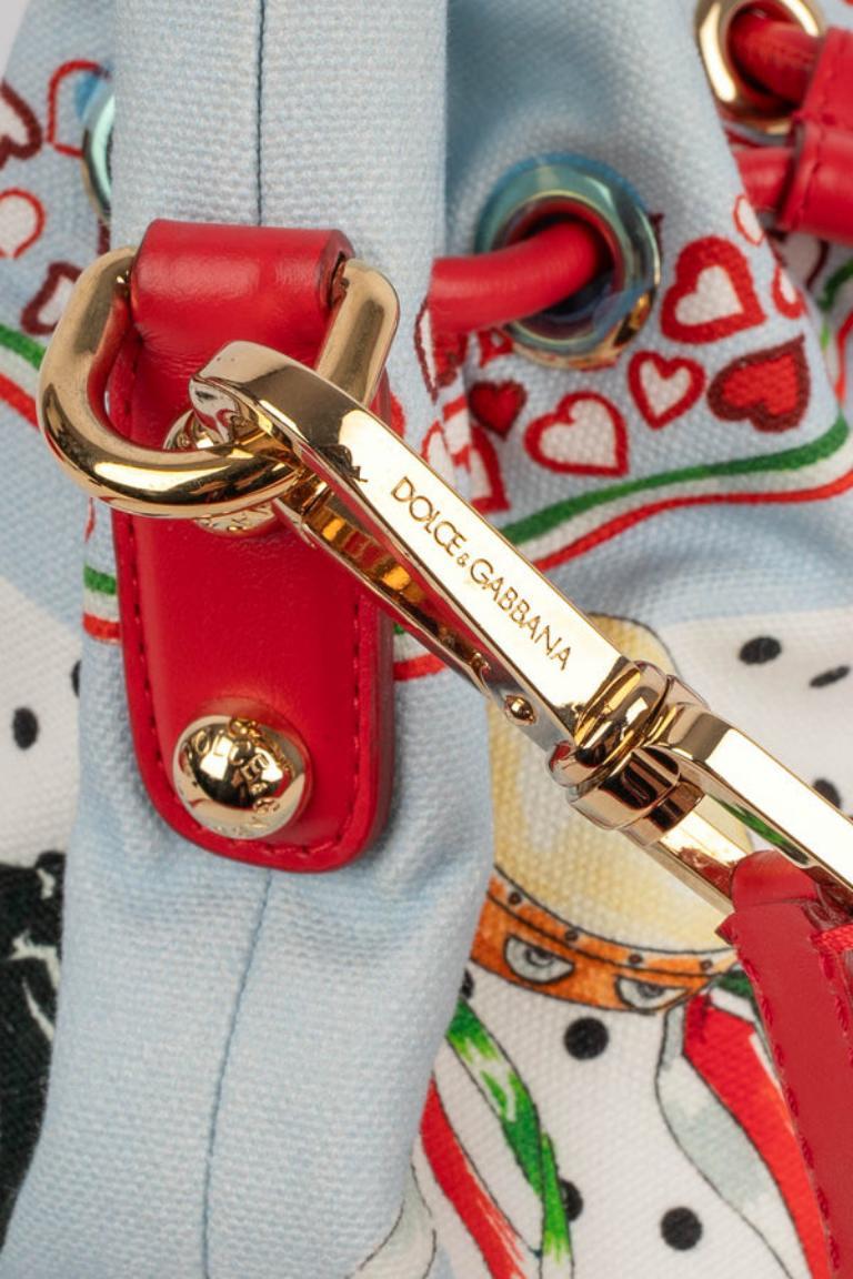 Dolce & Gabbana Multicolored Canvas Bag 3