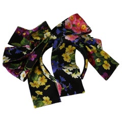 Dolce & Gabbana multicolour silk headband diadem Tiara