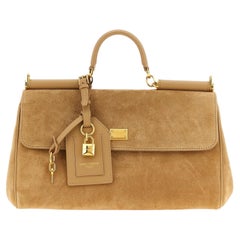 Dolce & Gabbana „My Sicily“-Umhängetasche – Camel