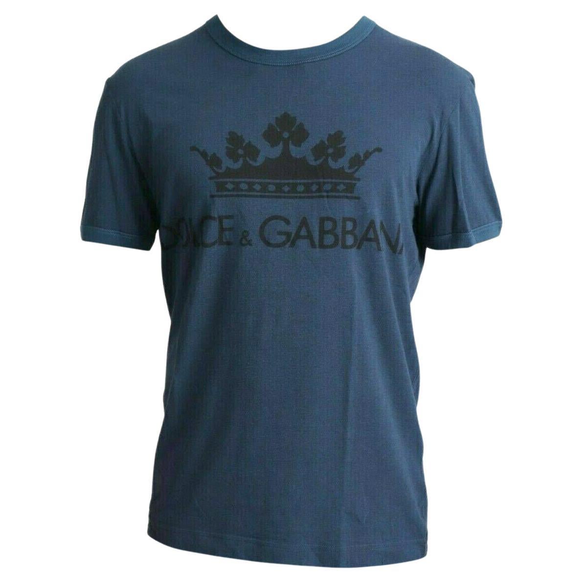Dolce & Gabbana White Cotton Short Sleeve V-Neck Top T-shirt main image 1