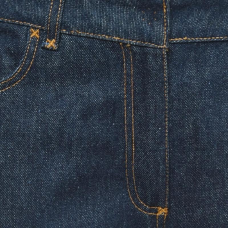 Dolce & Gabbana Vaqueros Capri Azul Marino M Cintura 30 Negro en venta
