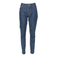 Dolce & Gabbana Navy Blue Denim Skinny Audrey Jeans L