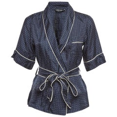 Dolce
Gabbana Camicetta in seta con stampa a pois blu navy S Dolce
Gabbana Camicetta in seta con stampa a pois blu navy S