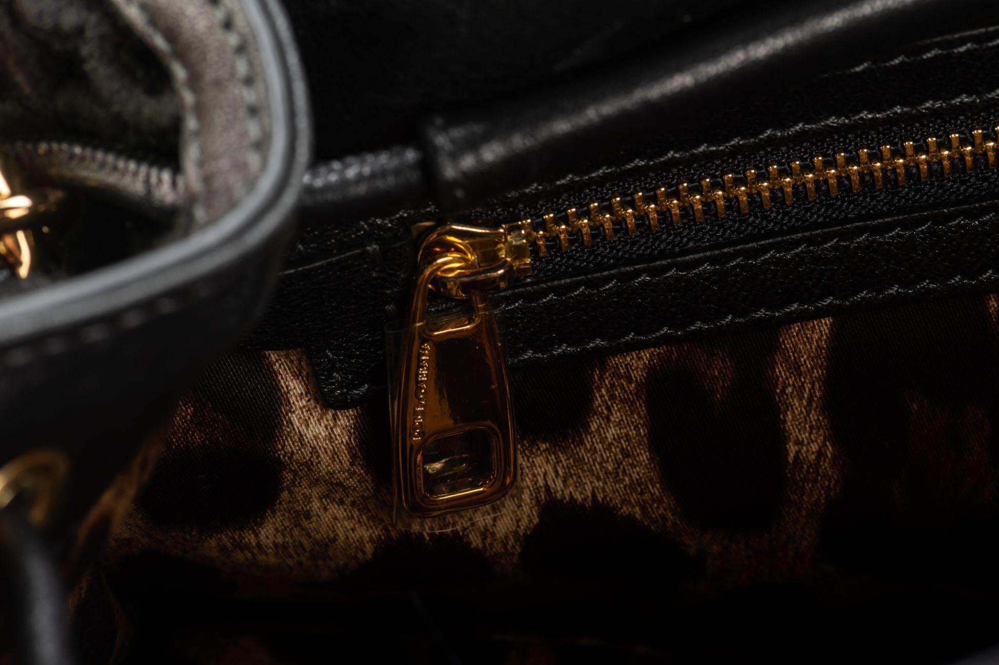 Dolce & Gabbana New Black Macrame Bag For Sale 5