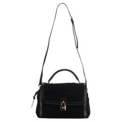 Dolce & Gabbana Neue schwarze Macrame-Tasche