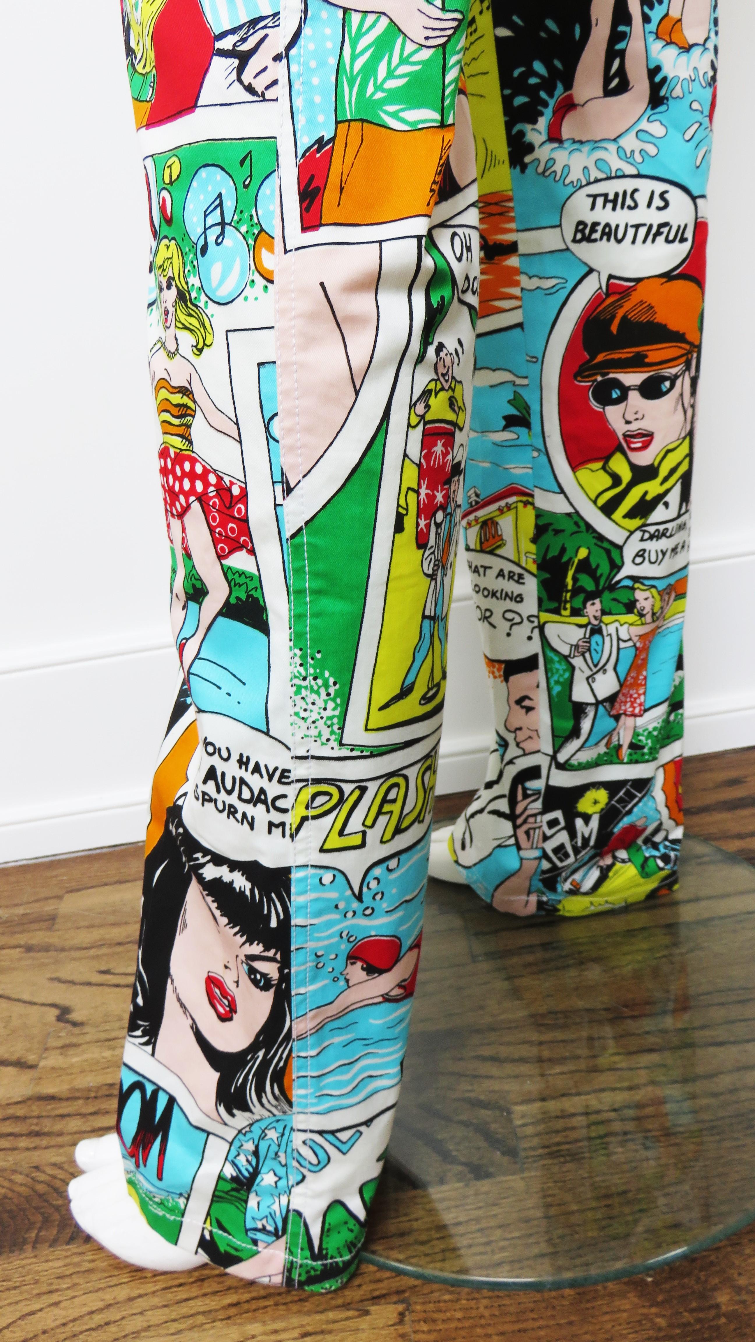 Dolce & Gabbana New Comic Strip Hose 6