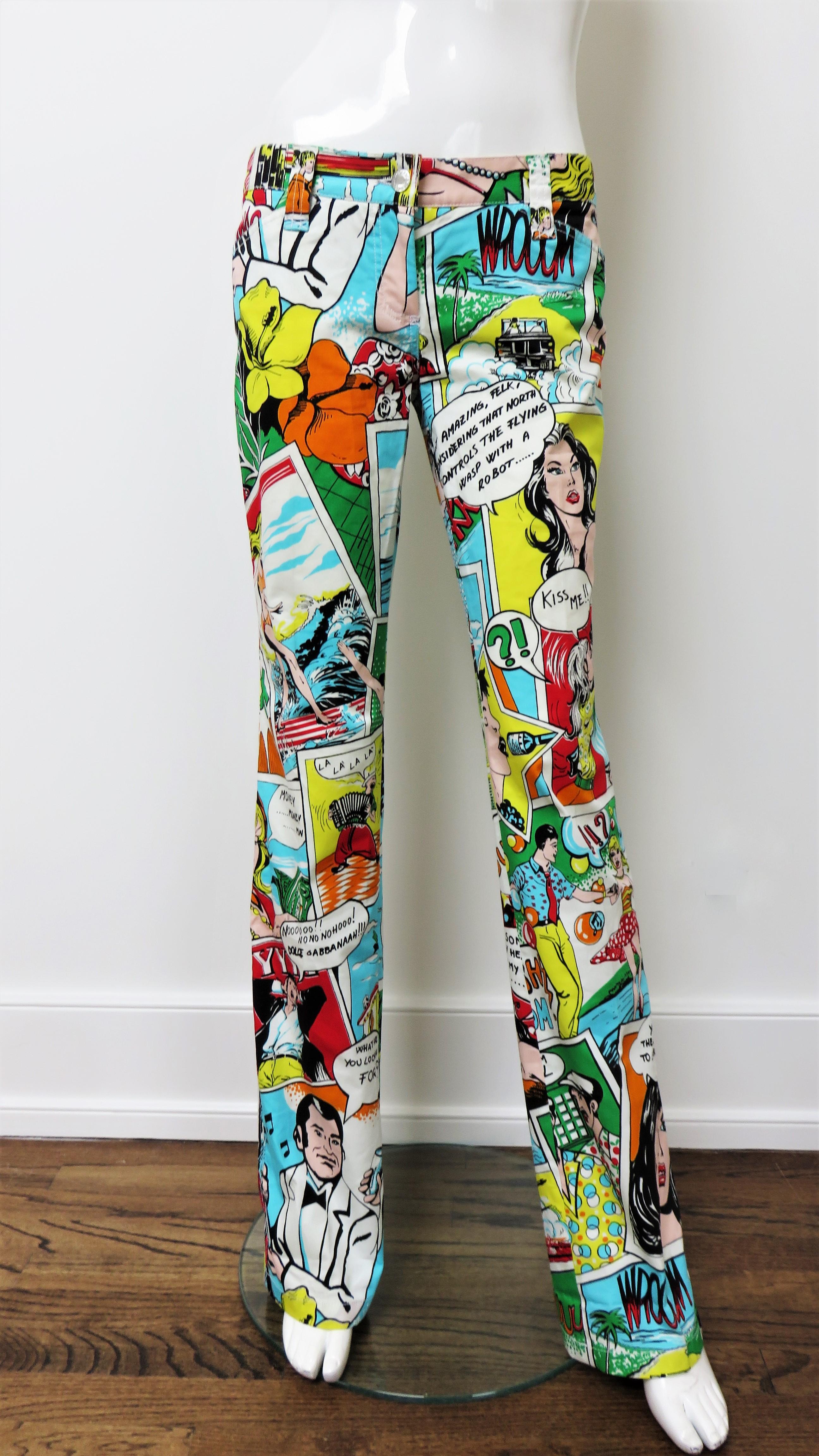Dolce & Gabbana New Comic Strip Hose 1