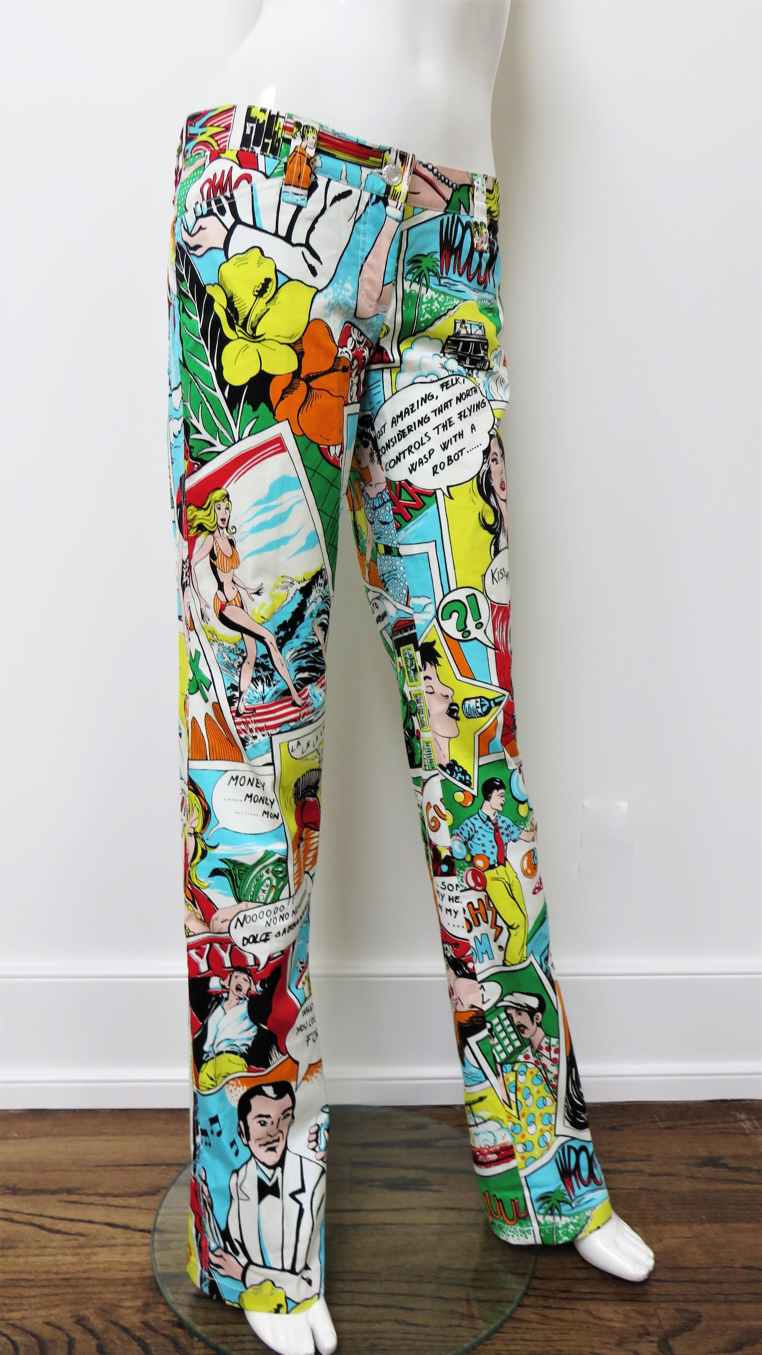 Dolce & Gabbana New Comic Strip Hose 3