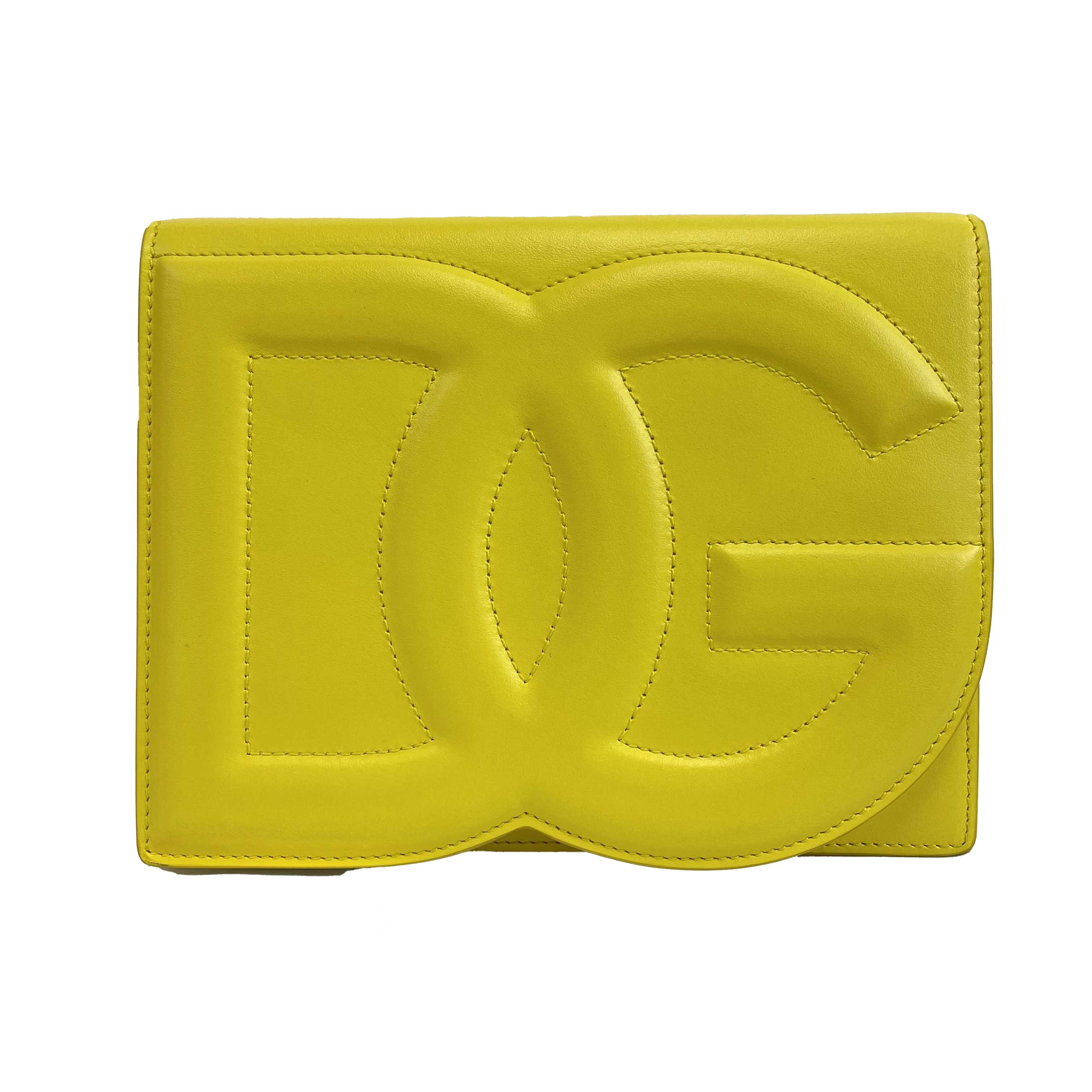 	Dolce & Gabbana - NEW DG Logo Yellow Crossbody / Shoulder Bag 8