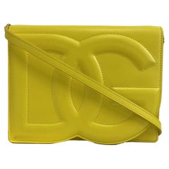 	Dolce & Gabbana - NEW DG Logo Yellow Crossbody / Shoulder Bag